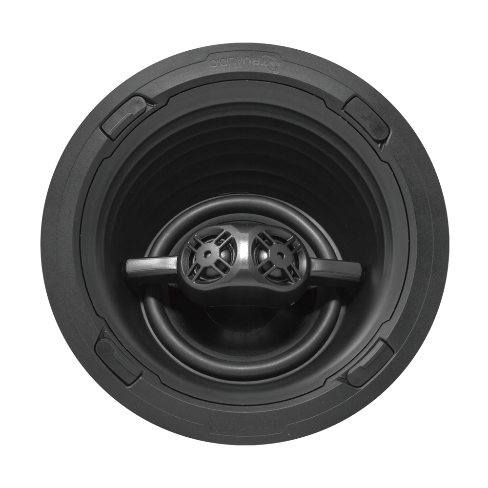 REV Series Altavoz Surround | Angulo para Techo de 3 Vias para Empotrar | Cine en Casa | Woofer de 7in de Polipropileno | 2 Tweeter de 1in | 150W | 8&Omega;