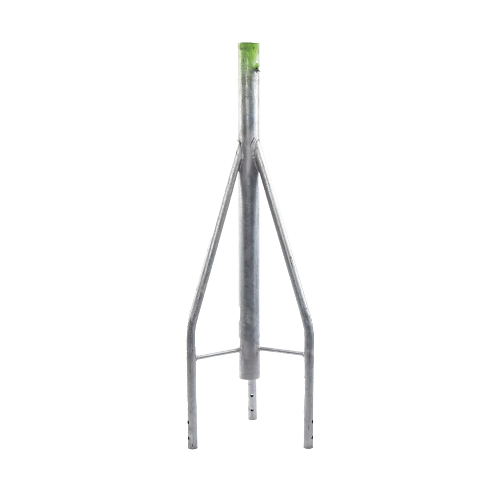 Tramo de Remate (Copete) para Tramo STZ-30 Galvanizado Electrolítico con Opresores para Pararrayo.