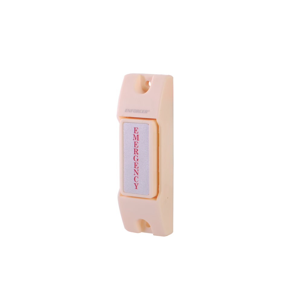 Botón de Emergencia / Botón de Pánico / Montaje de Superficie o Pared /  Ideal Como Botón de Pánico / Contacto Momentáneo NO / Uso con Sirenas o Estrobos /  Ideal Para Control de Acceso / Uso con Chapas NO /
