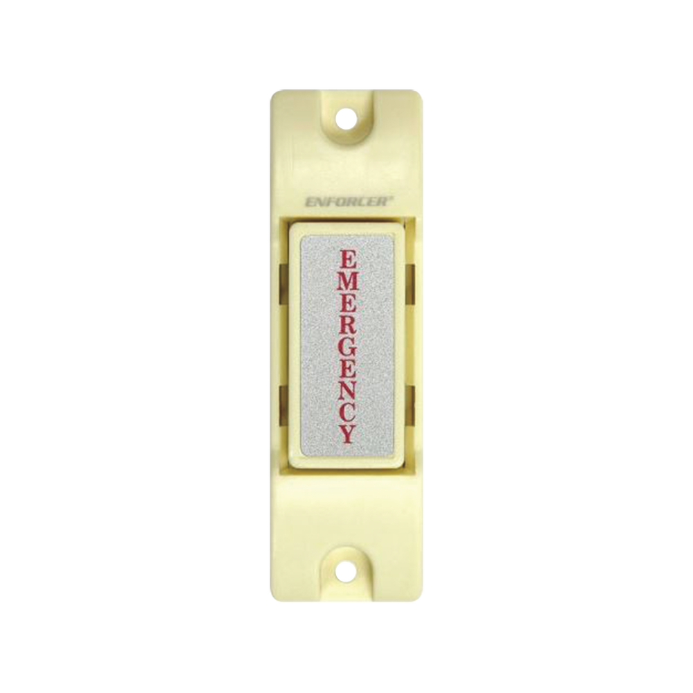 Botón de Emergencia / Botón de Pánico /  Ideal como botón de pánico / Montaje de Superficie / Relevador NC/NO Momentáneo /  Uso con Sirenas y Estrobos / Ideal para Control de Acceso
