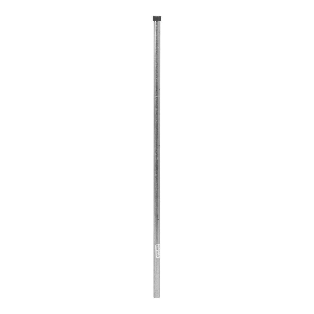 Poste de Esquina de 1m para Cerca Electrificada de Tubo Galvanizado cal. 18 de 1"Diam. Ideal para 5 Aisladores (No incluidos).