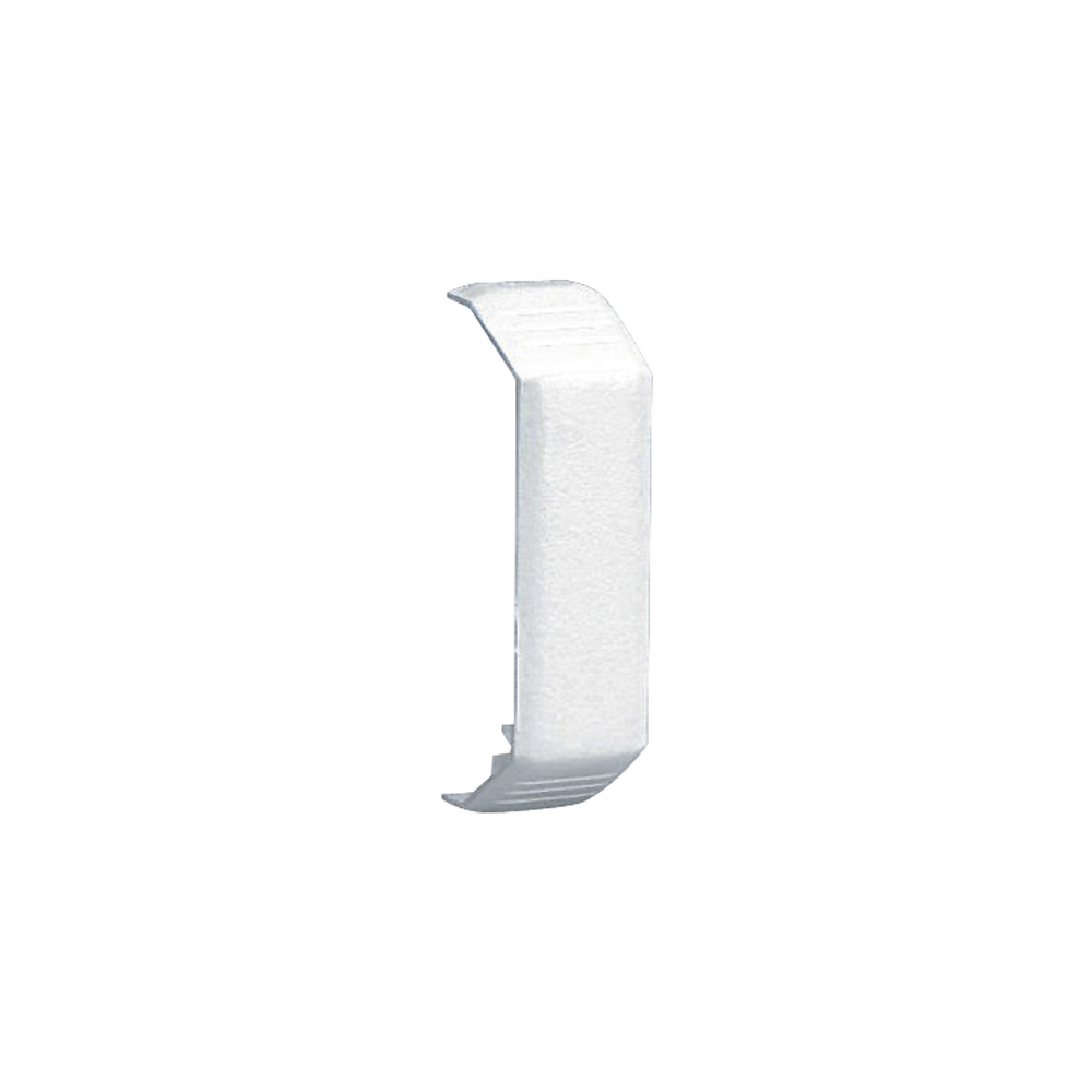 Unión recta de tapa, para uso con canaleta T45, Material PVC Rígido, Color Blanco Mate