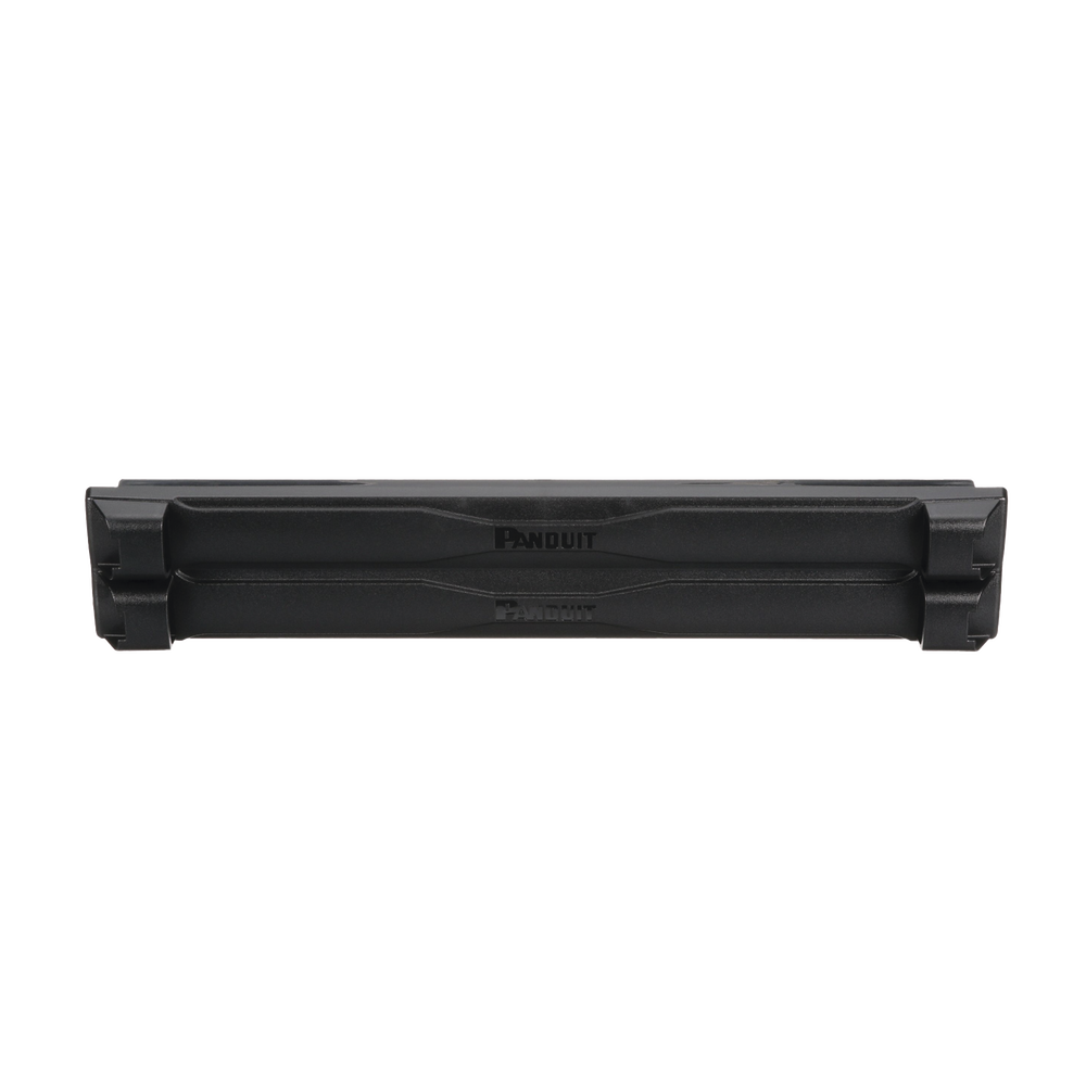 Tapa Ciega Estándar de 19in, Compatible con Racks con Rieles de Orificio Cuadrado, Instalación sin Herramienta, Plano, 2 UR, Color Negro
