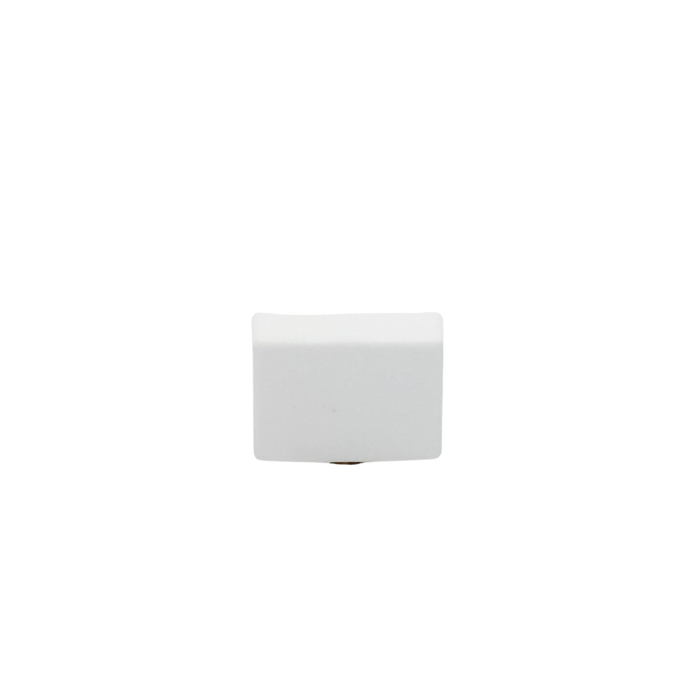 Tapa final color blanco de PVC auto extinguible, para canaleta TMK1720 (5290-02001)