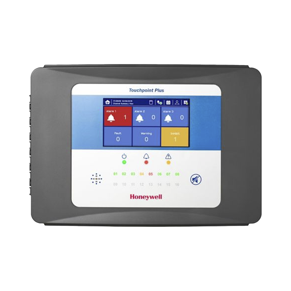 Controlador Touchpoint Plus, Unidad Básica, Montaje En Pared, Entrada 8 canales mA, 24 Reles, Sin salidas mA, Batería de Respaldo
