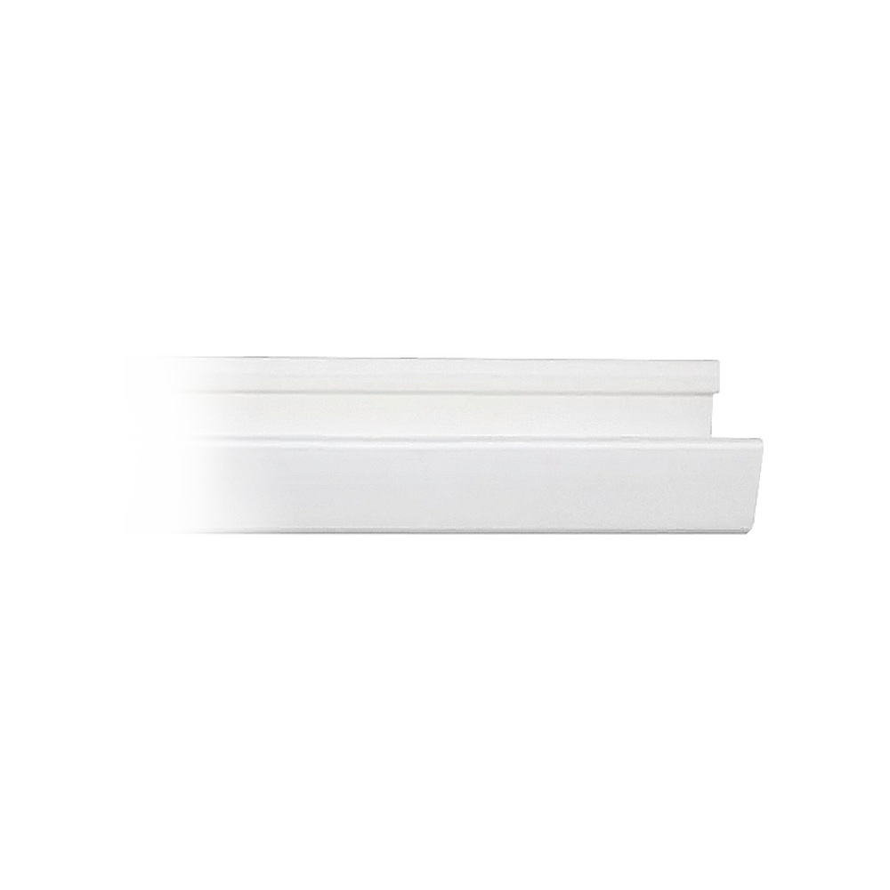 Canaleta blanca de PVC auto extinguible, con 2 plataformas, 4 cinthos TH 190, 2 thornillos 10 x 1 1/2”, 2 thorquetes TP2X. (9001-01250)