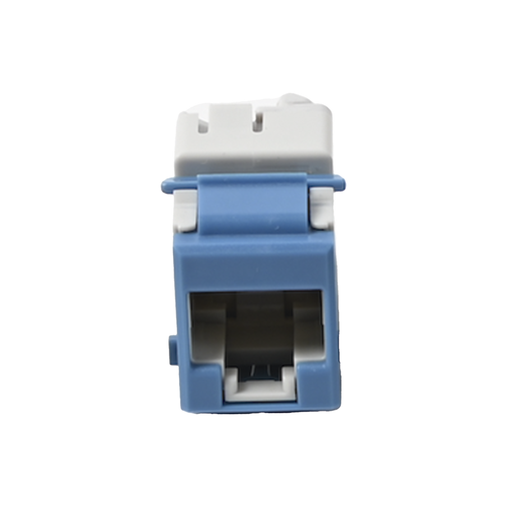 Jack Ultramax Cat6a, Utp, Tipo Keystone, Color Azul, Punch Down