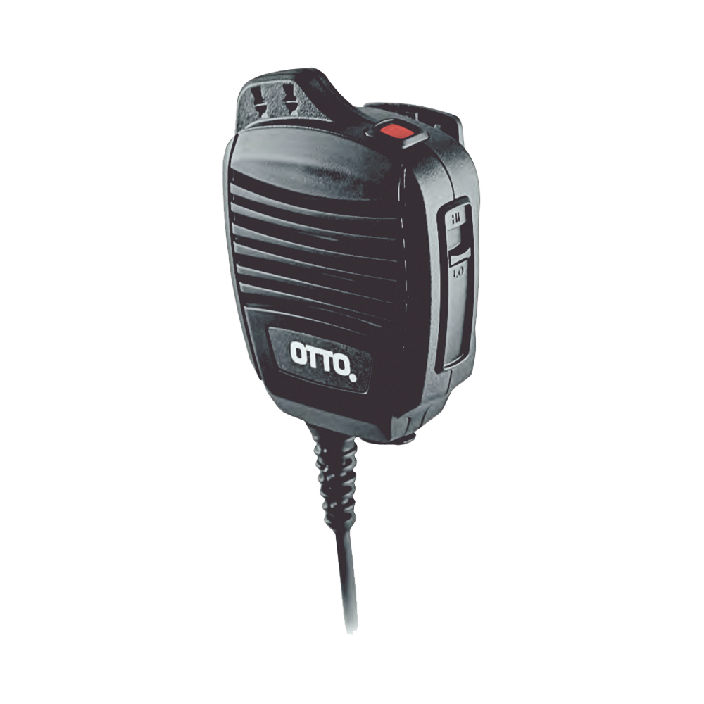 Micrófono-Bocina con Cancelación de Ruido, Sumergible IP68, Control de Volumen, Motorola DGP5050/5550/8050/8550/4150/6150, series APX y MTP6000