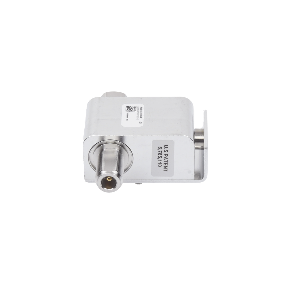 Protector Coaxial RD de Banda Ancha para Combinadores de 100 a 512 MHz Con Conector N Macho a la Antena.