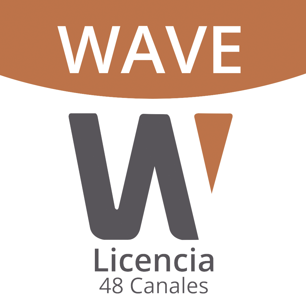 Licencia de 48 Canales de Grabación Wisenet Wave Profesional
