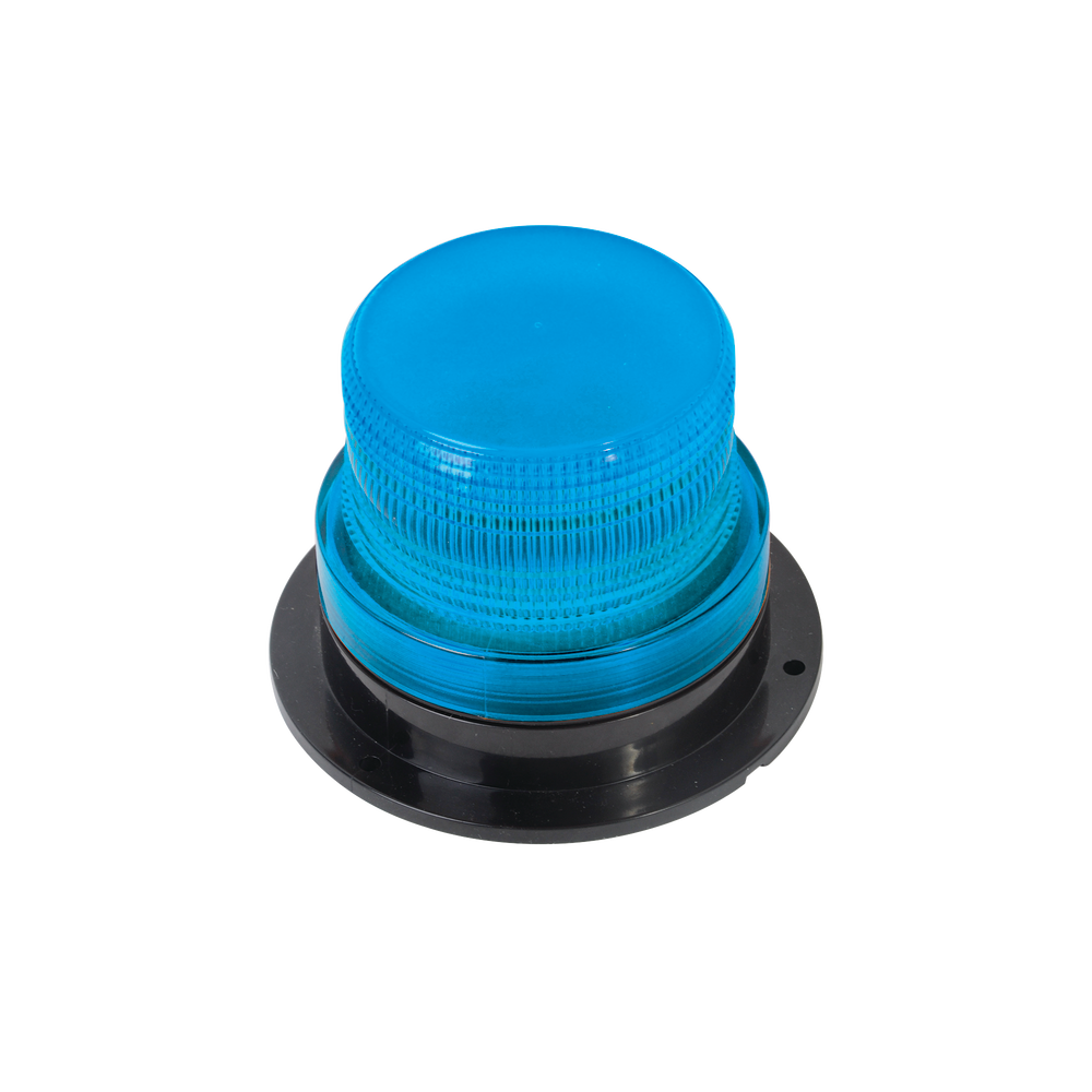 Burbuja brillante de Larga Vida Útil, con 8 LEDs, Color Azul, Domo Azul, 12Vcd