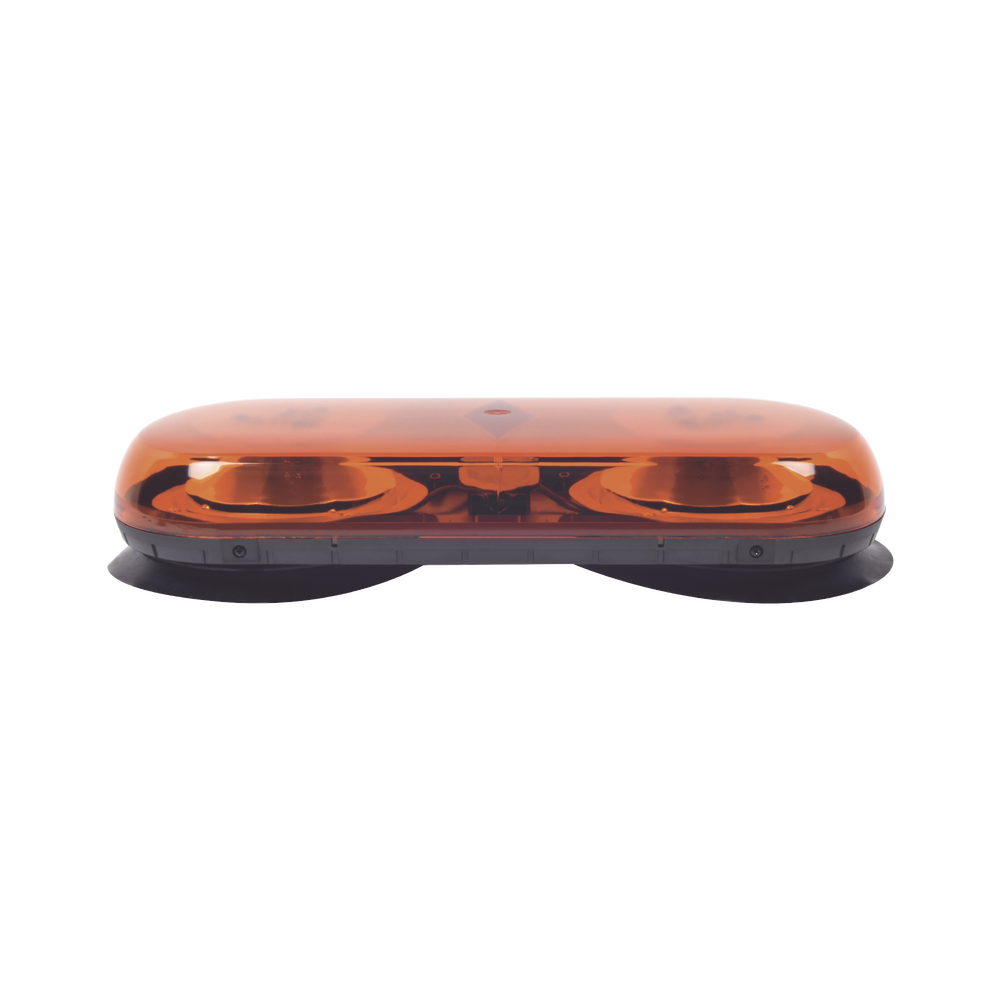 Mini Barra con 18 LED, Color Ámbar con Montaje Magnético de Succión