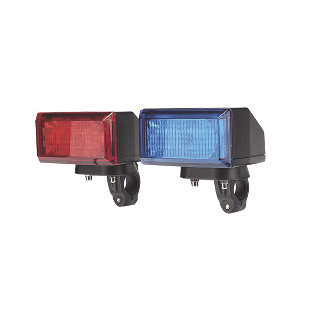 Luz Frontal Ultra Brillante para motocicleta, color rojo