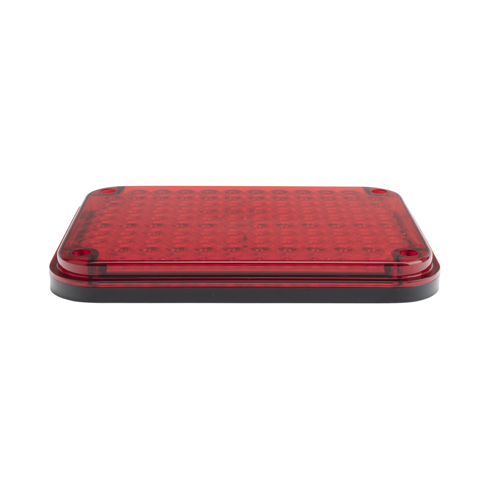 Luz de Advertencia de 9X7", Color Rojo, Ideal para Ambulancias