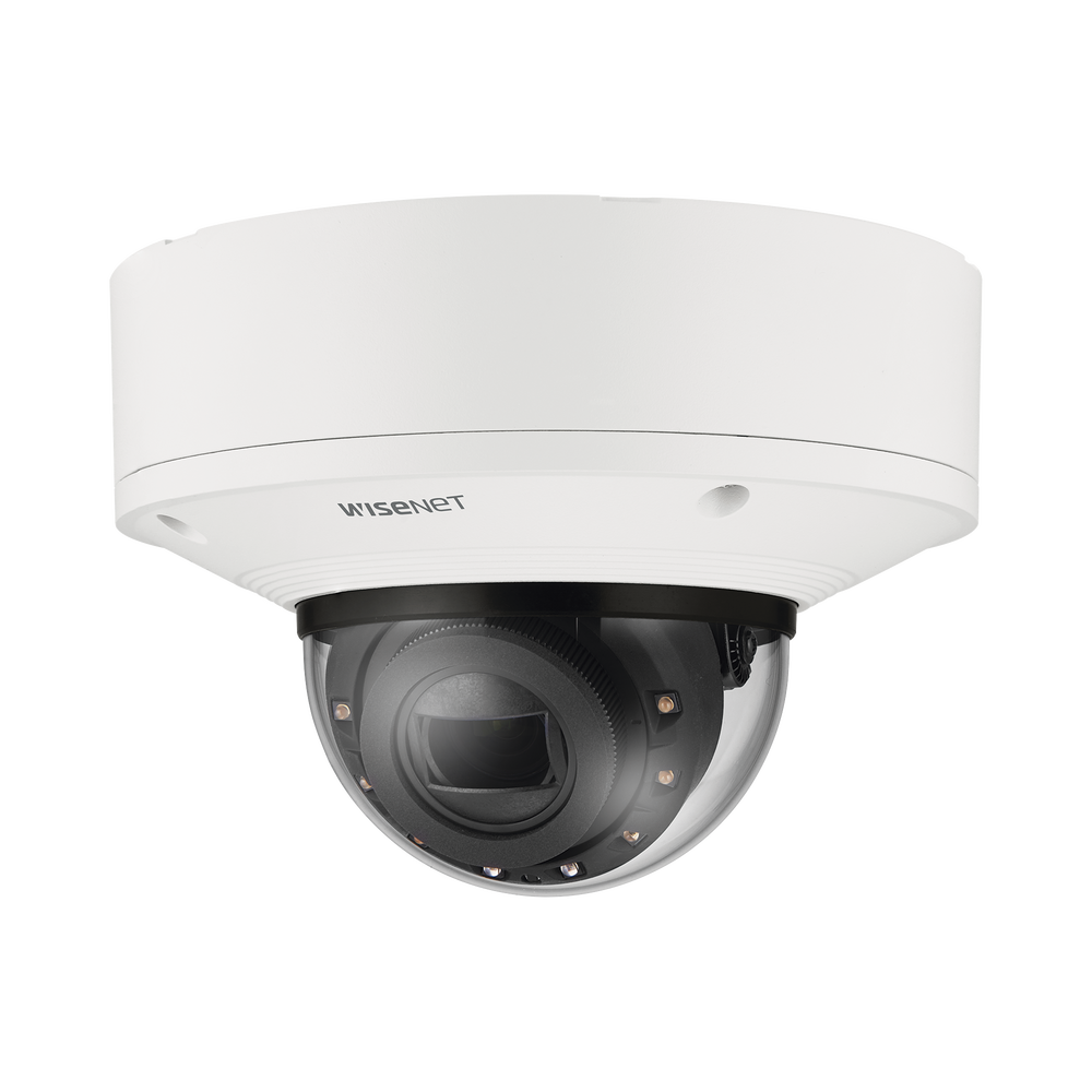 Cámara Domo 6MP con Inteligencia Artificial, Antivandalica / Lente Motorizado de 10.9 a 29mm / IR 70m / WDR 120dB / MicroSD / IP67 / IP6K9K / NEMA4X