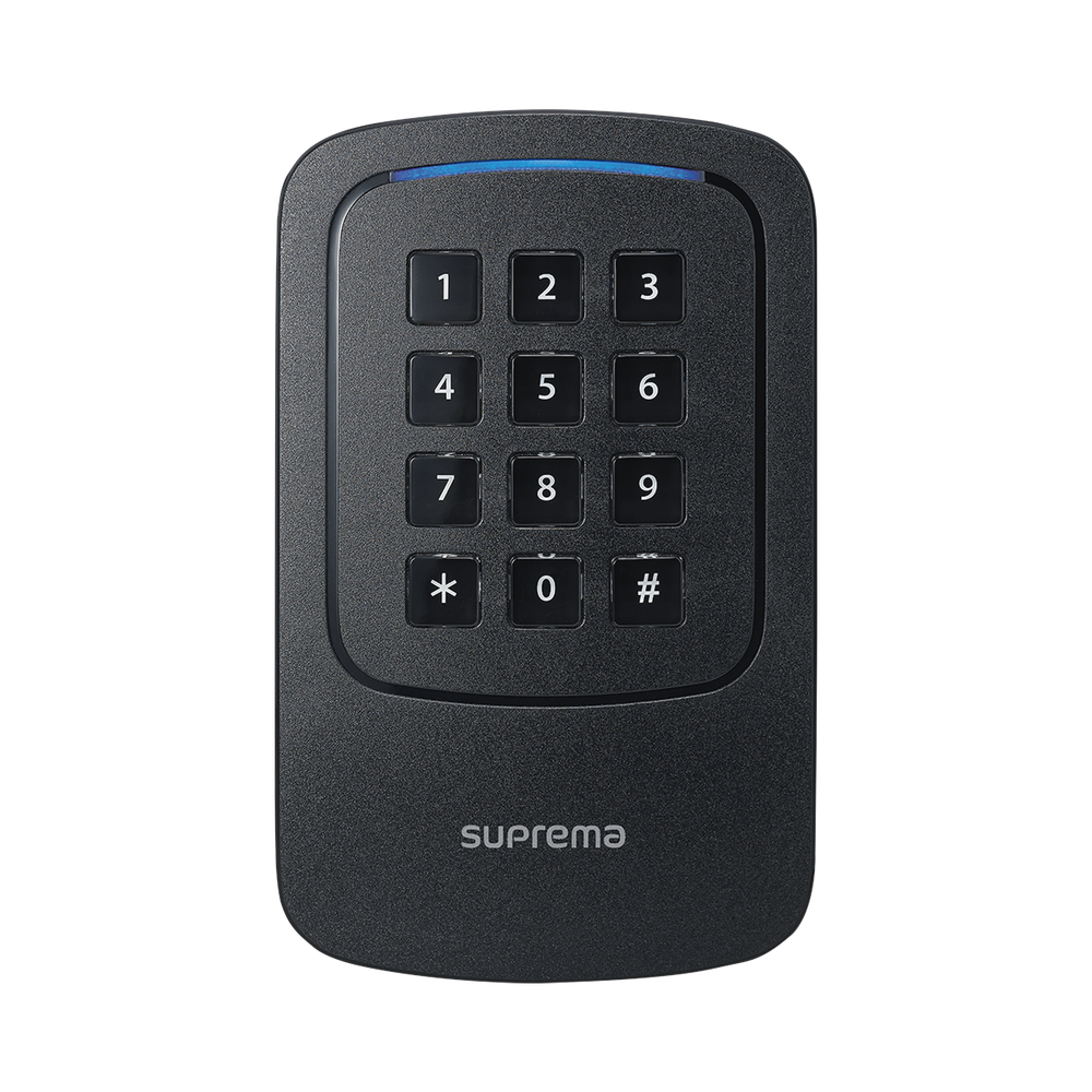 Lector Esclavo de Tarjetas con teclado de uso en exterior, Multitecnolgia, NFC y Bluetooth