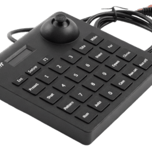 Mini Teclado controlador PTZ con pantalla LCD y joystick altamente resistente