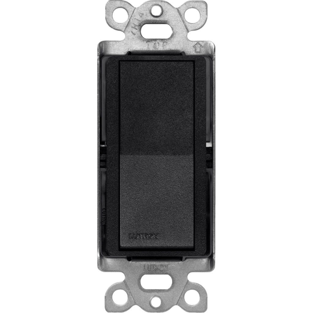 Interruptor Claro, 3 Hilos, 15A, Color Negro