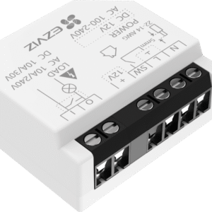 Relé Inteligente Wi-Fi, CS-T35-R100-WD, 16A 250VAC, Wi-Fi 6 y BLE, Control por App EZVIZ, Compatible con Google Assistant, Amazon Alexa y Matter, Protecciones de Temperatura y Sobrecarga