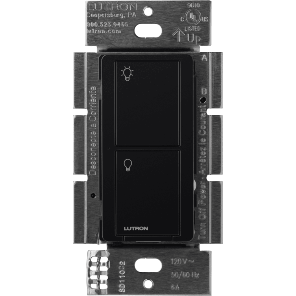 (Caseta Wireless) Interruptor Inteligente On/Off, No requiere cable neutro. 5A / 110-277V