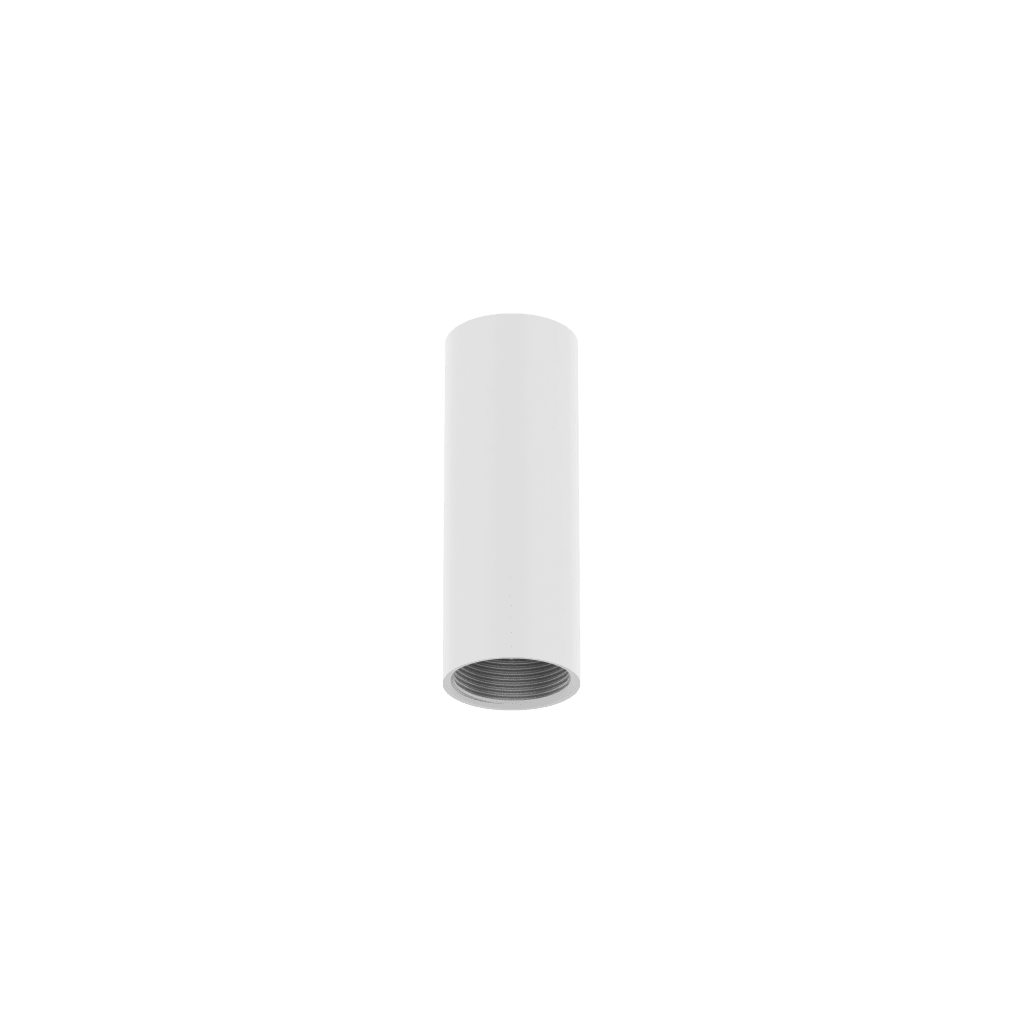 Tubo de Montaje en Techo SBP-150CMP / Aluminio / Ø54 x 150 mm / Peso 250g / Tornillo M6 / Compatible con Serie SBP / Certificaciones UL-CE-FCC-EAC
