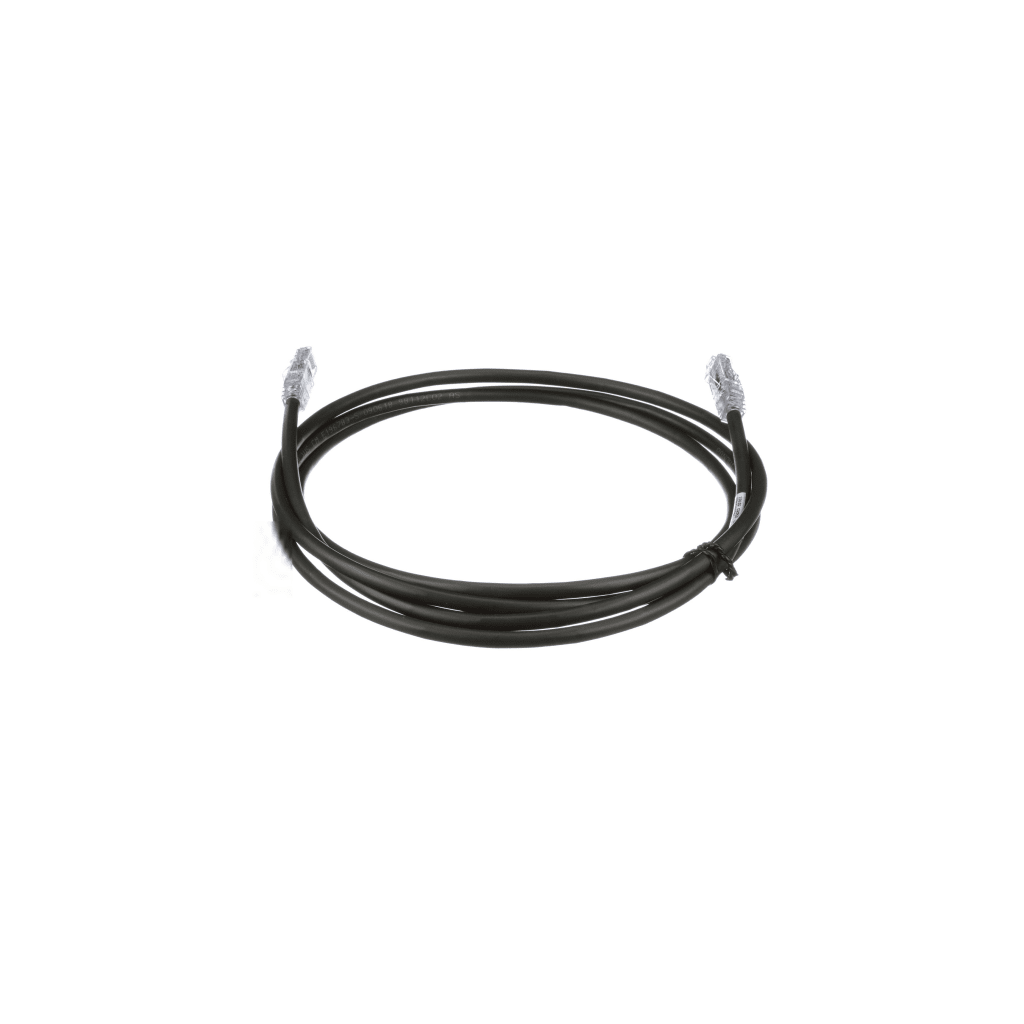Cable de Parcheo UTP, Cat6A, 24 AWG, CM, Color Negro, 7.92 Metros (26 Pies)