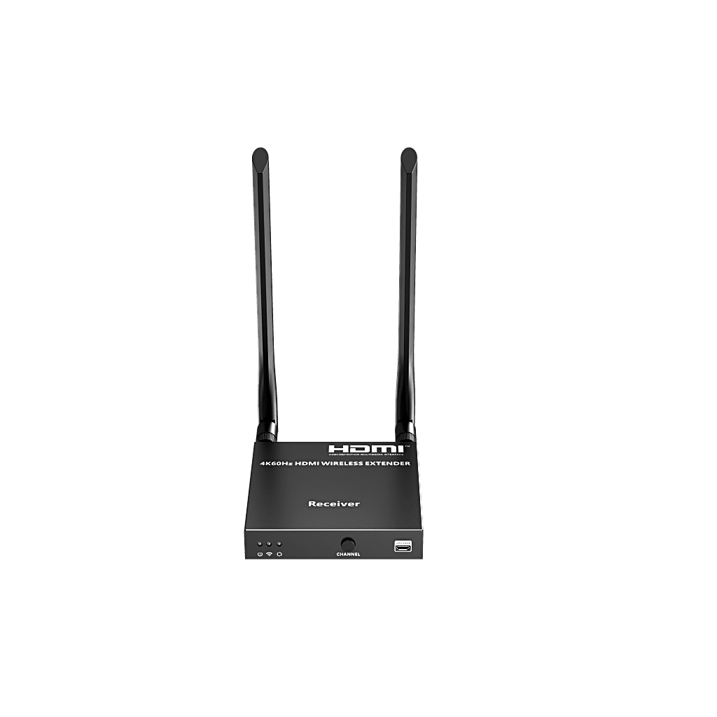 Receptor Inalámbrico HDMI | 4K@60Hz 4096x2160 | Tecnología ipcolor STREAM | Banda 5G 5.18-5.24 GHz | Distancia 50 m | Conexión de Hasta 1 a 4