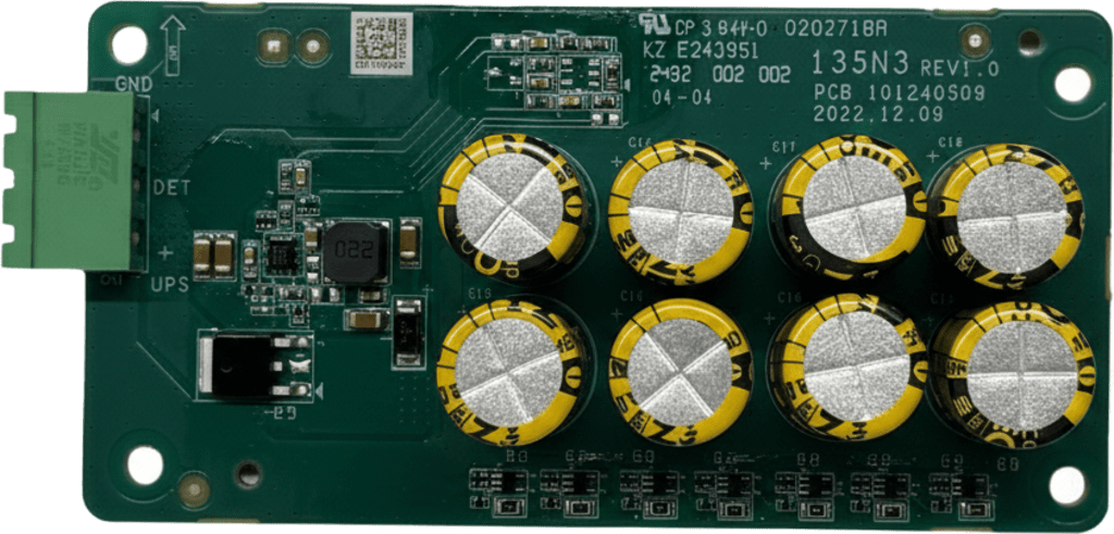 Módulo de Apertura de Emergencia para Barrera DS-TMG320 / Apertura por Corte de Energía / Compatibilidad con Barreras Hikvision DS-TMG320 Series / Tarjeta con Super Capacitores