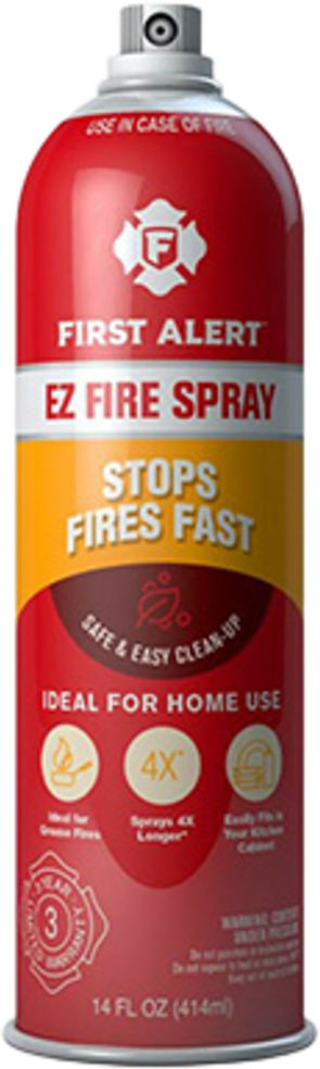 EXTINTOR PORTATIL / SPRAY 100 ML / AGENTE EXTINTOR DIPOTASICO / USO MULTIPLE / GASES BAJO PRESION