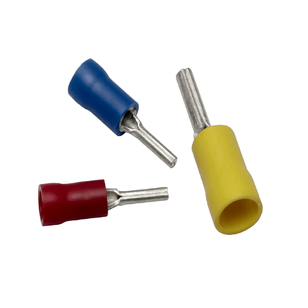Terminal aislada tipo pin para calibre 12 - 10 AWG.