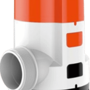 Bomba Sumergible Eléctrica Marina SEAFLO 12V / 3700 GPH (14,000 LPH) / No Automática / Protección Anti-Aire / Sellos Herméticos / Cableado Marino Bloqueado / Puertos Rectos o 90° / Impulsor Grande / Motor Robusto / Conector