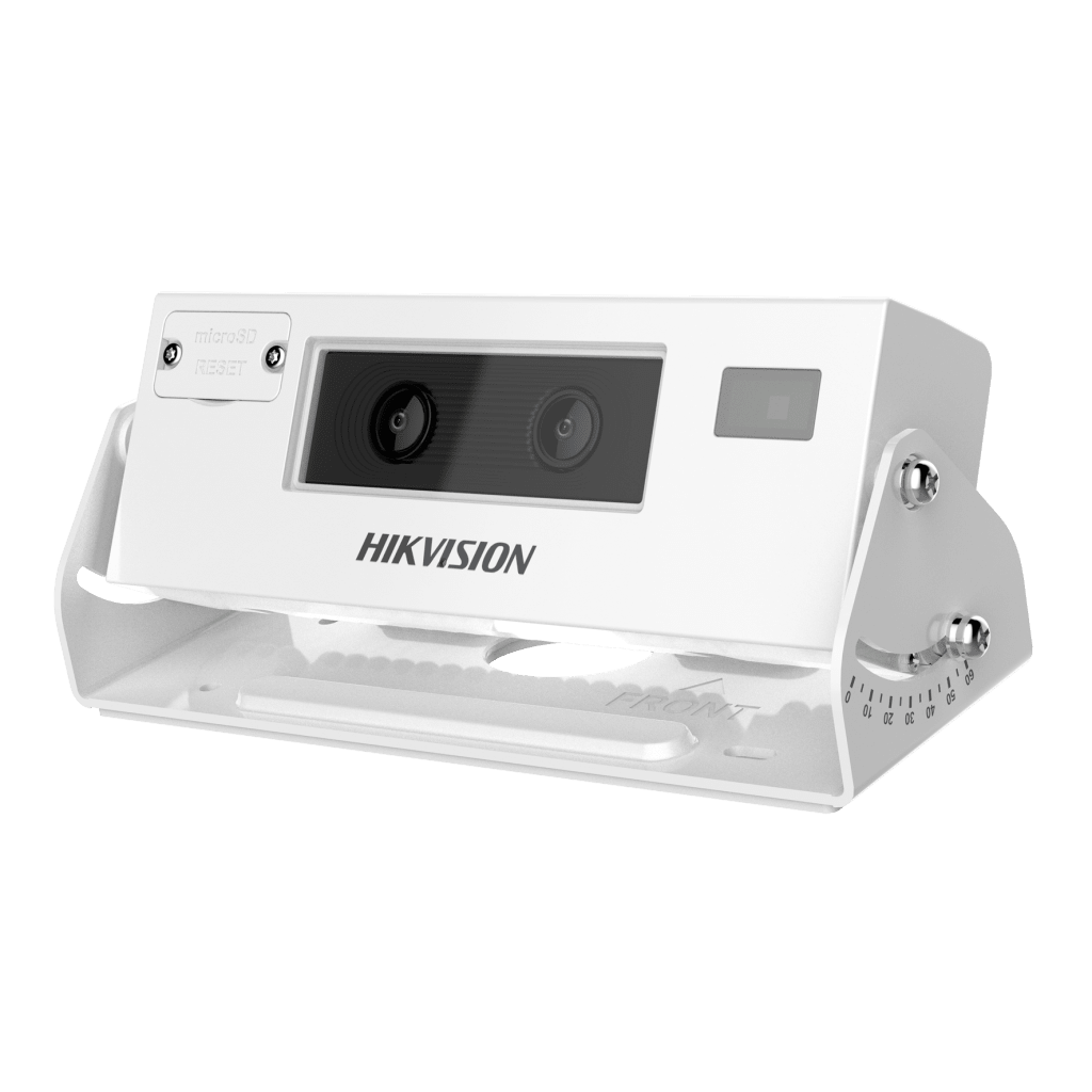 Cámara Móvil IP 2 Megapixel / Lente 2 mm / 3 mts IR / Interior / WDR 120 dB / Conector M12 / Conteo de Personas