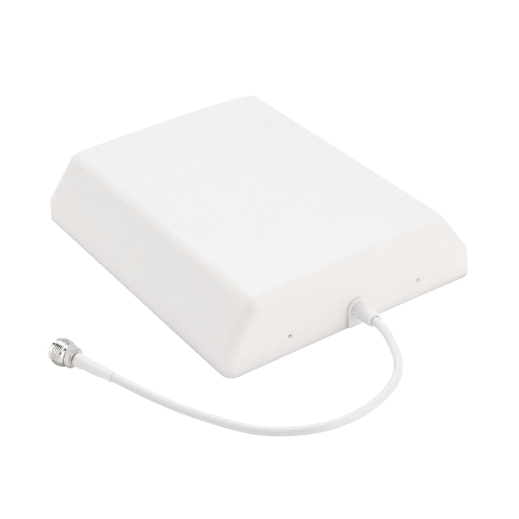 Antena Direccional tipo panel para interior. 806-960 MHz/ 1700-2100 MHz. 9 dBi de Ganancia.