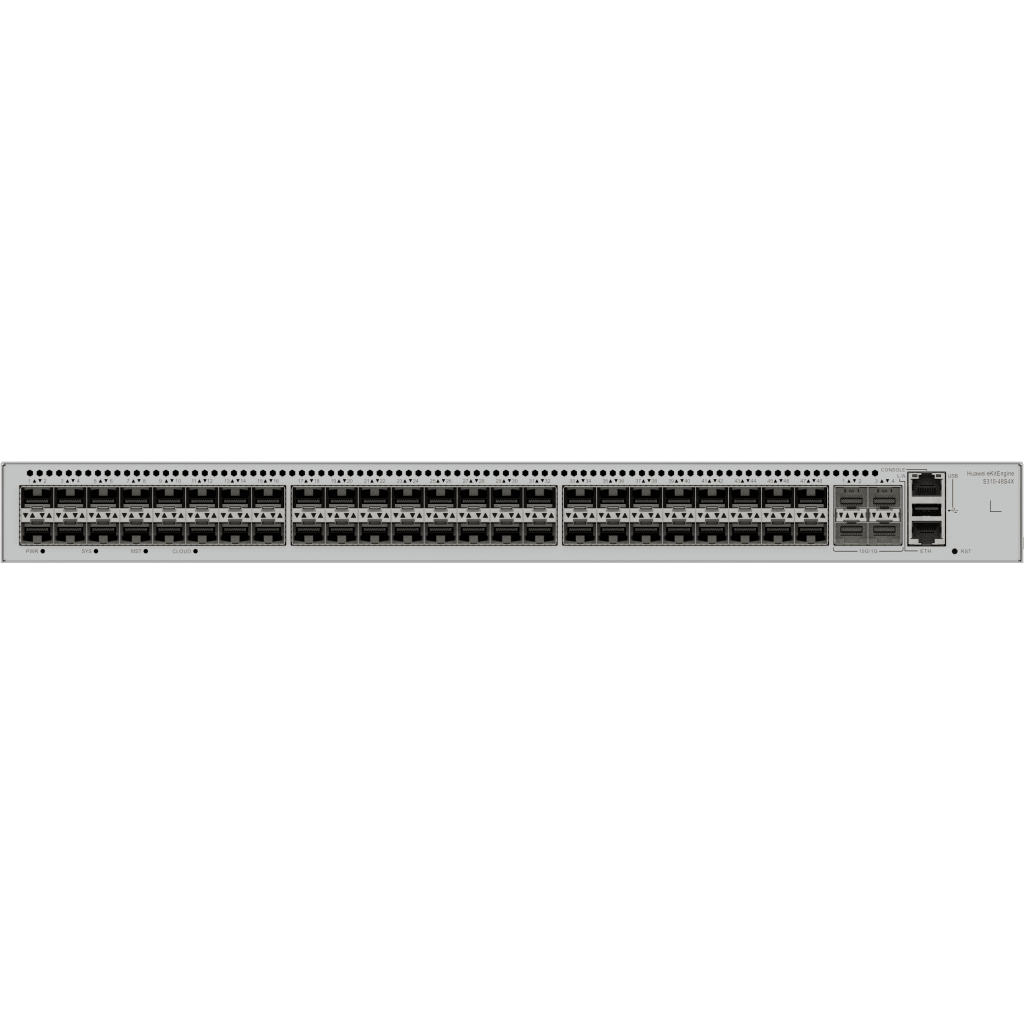 Switch eKit Core/Distribución Administrable Capa 3 / 48 puertos SFP de 1 Gbps + 4 Puertos SFP+ de 10 Gbps / Soporta iStack / Capacidad de Conmutación de 176 Gbps / Gestión Gratuita desde la Nube / Libre de Licenciamiento