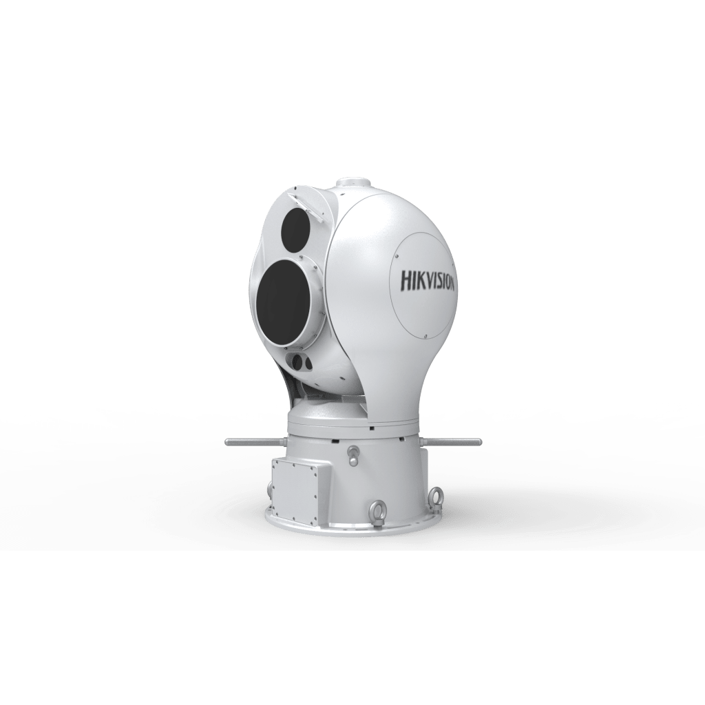 PTZ Punta de Poste IP Dual / Lente Térmico de 38 a 190 mm (1280 X 1024) / Lente Óptico 100X Zoom (2 Megapixel) / 3 Kms de IR Laser / 48 VCD / IP67 / Detección de Fuego / Analiticas de Video