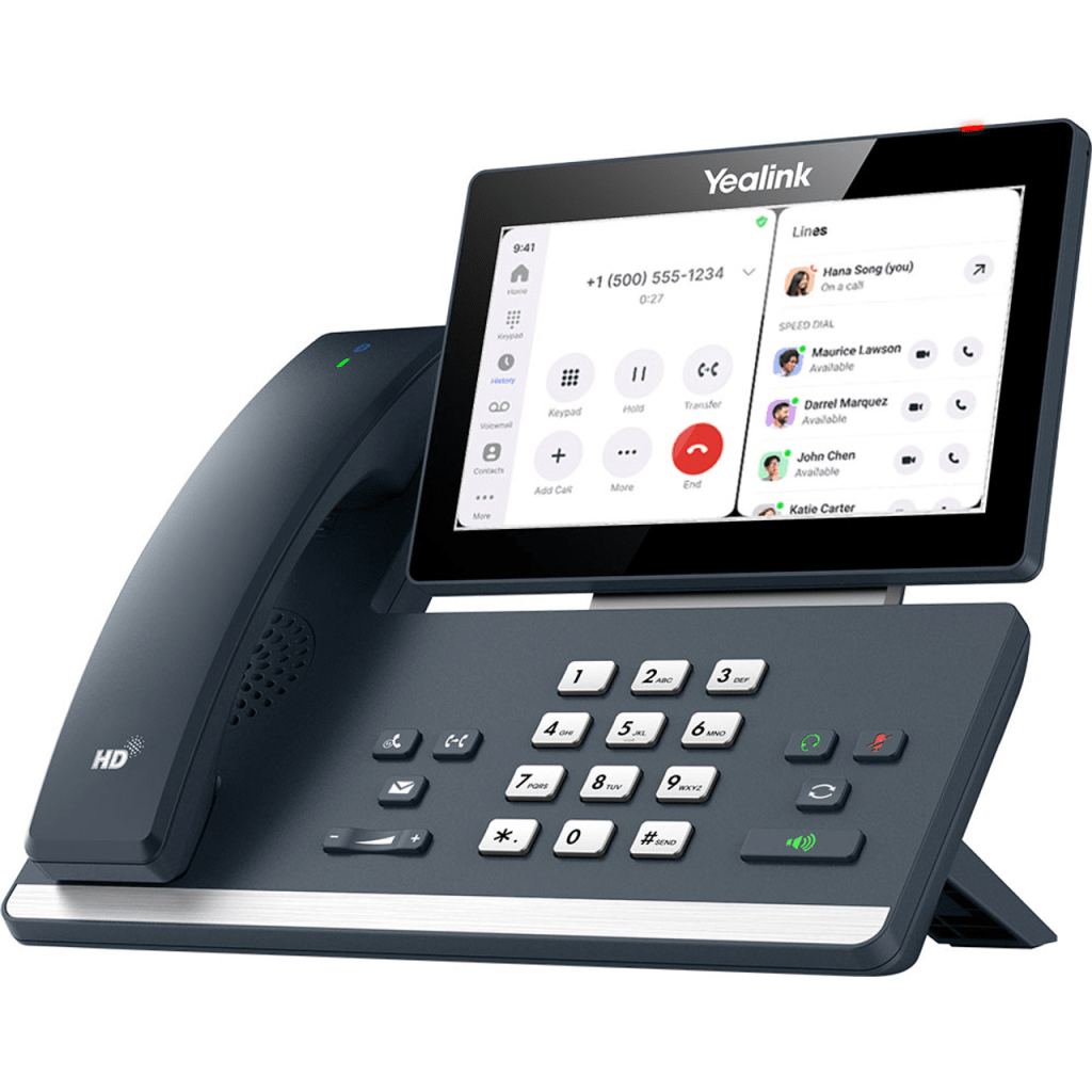 Teléfono IP MP58-WH-E2 con Integración Nativa a Zoom y Tecnología Acoustic Shield de Doble Micrófono