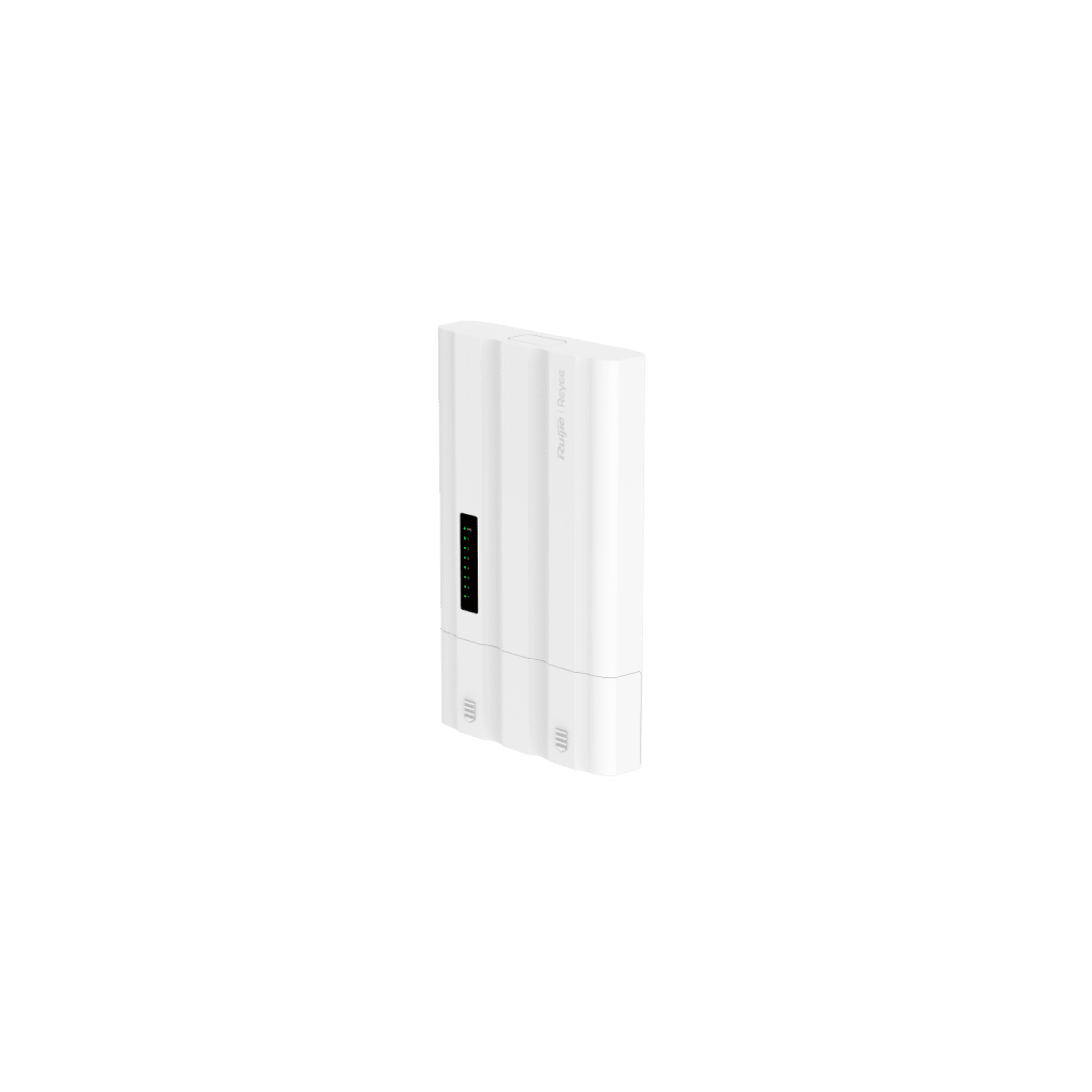Switch PoE para Exteriores / 7 Puertos Gigabit / 5 RJ45 + 2 SFP / PoE+ 60W / ERPS / IP65 / -30°C a 65°C / Gestión Cloud / Capa 2 / Fanless