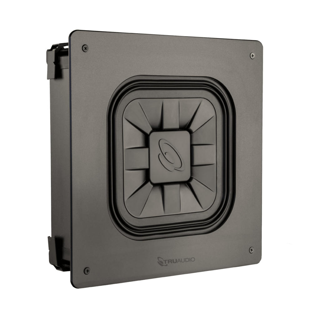 Subwoofer In-Wall 10" | 250 Watts | Sensibilidad 83 dB | Respuesta de Frecuencia 45-90 Hz | Salida Máxima 107 dB | Impedancia 4&Omega;