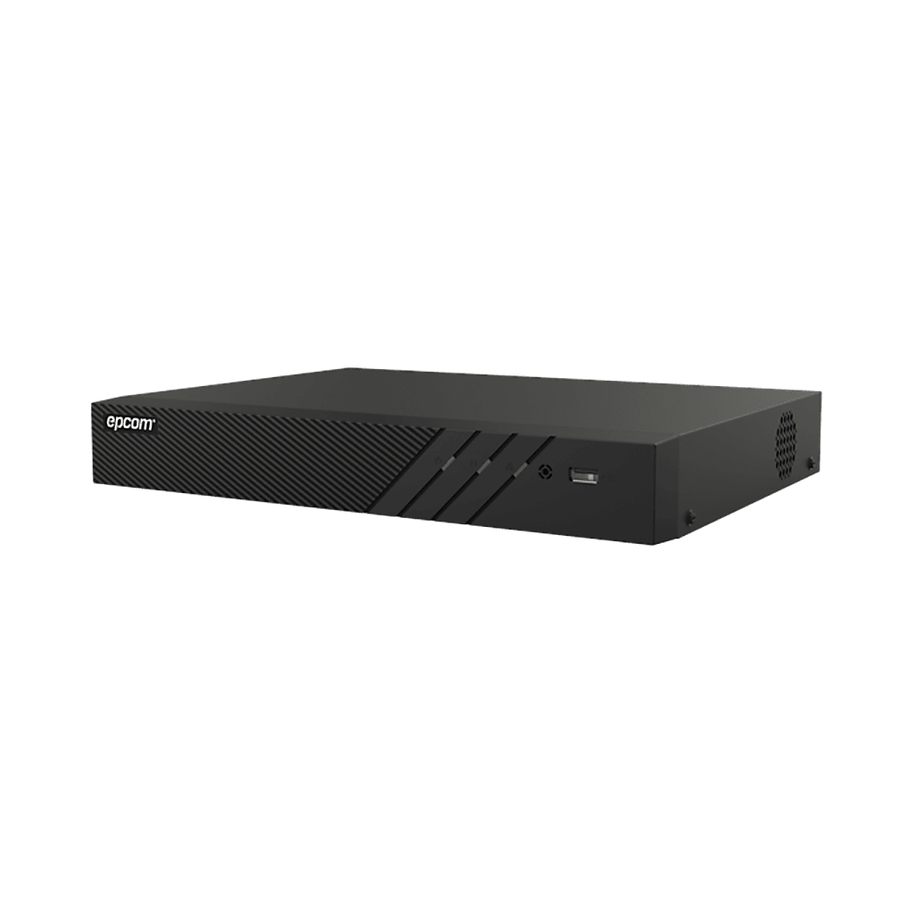 DVR 16 Canales TURBOHD + 8 Canales IP / 5 Megapixel Lite - 3K Lite / Audio Bidireccional por Coaxitron / ACUSENSE (Evita falsas alarmas) / 1 Bahía de Disco Duro / Salida de Video en Full HD