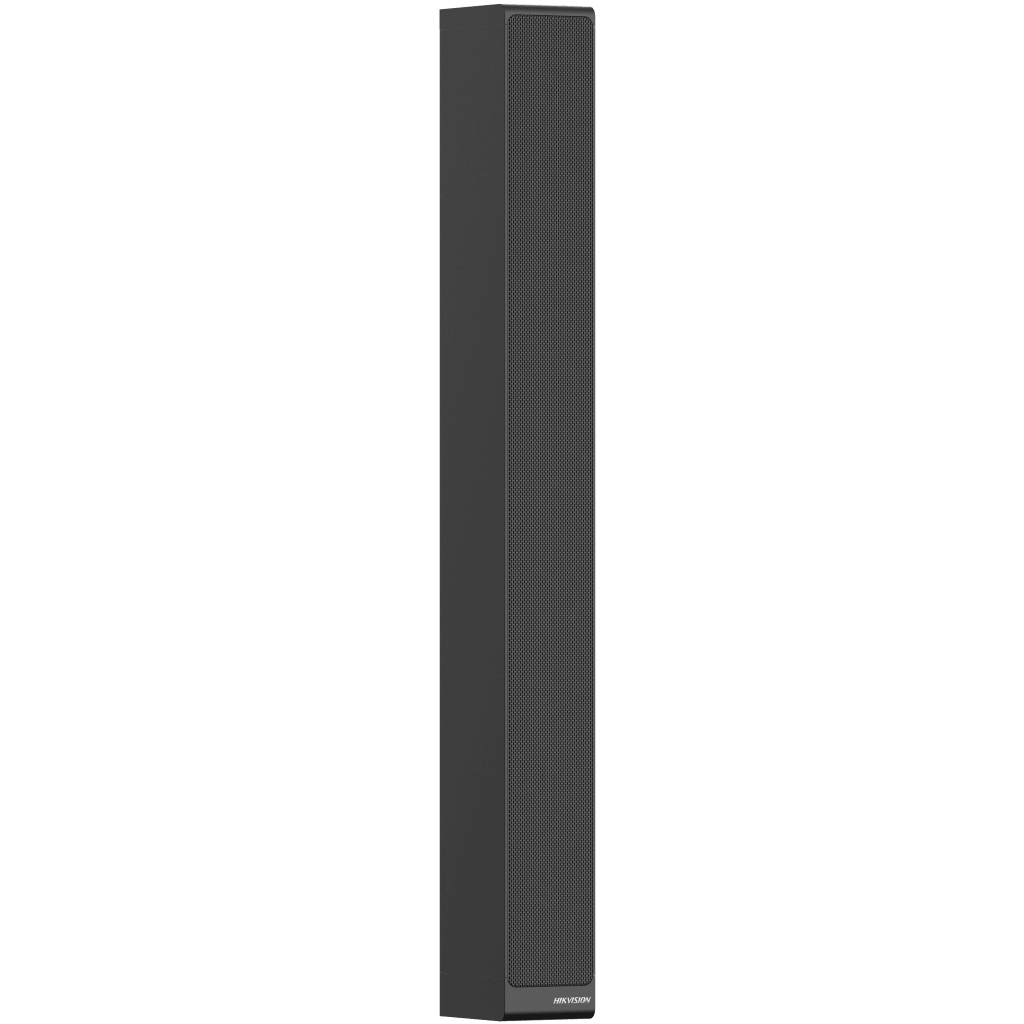 Altavoz Lineal Hikvision / 150W / 12 Unidades Neodimio / 90 dB Sensibilidad / 160° Horizontal / 25° Vertical / Aluminio / IP No / Exterior / Speakon + Phoenix