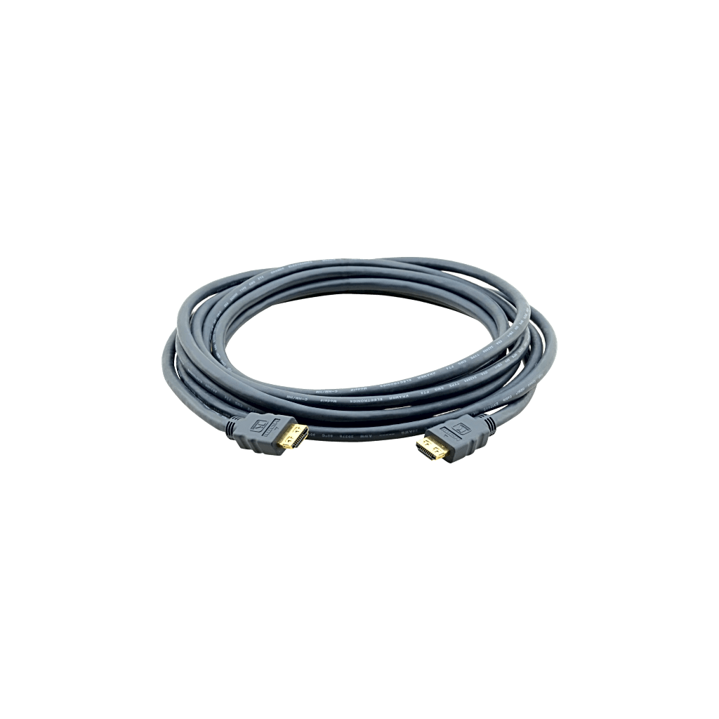 Cable HDMI Premium| Longitud 4.60 m | Alta Velocidad 18 Gbps | 4K@60Hz (4:4:4) | Conectores Dorados 24K | K-Lock Resistentes | Triple Blindaje | Certificado Premium