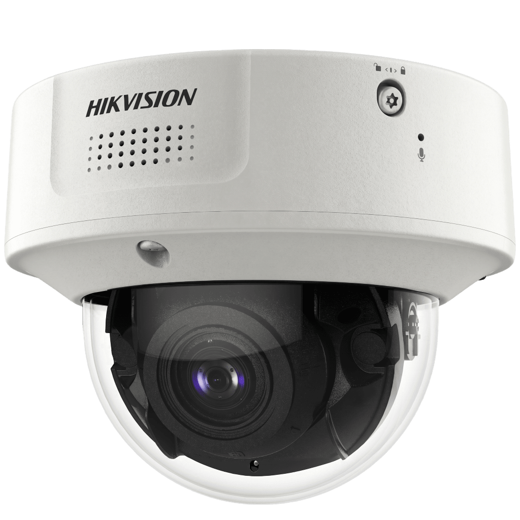 Domo IP 8 Megapixel / Lente Mot. 8 a 32 mm /  DARKFIGHTER / WDR 120 dB / IK10 / IR 30 mts /  / Micrófono Integrado