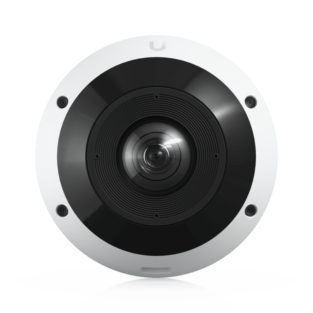 UniFi G6 Pro 360 – Cámara Panorámica 12 MP PoE, Resistente a la Intemperie y Antivandálica con Cobertura de 360°, Zoom, Giro e Inclinación Digitales, y Visión Infrarroja Inteligente